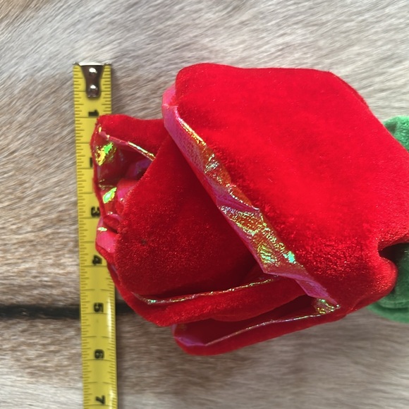 Large fabric bendable rose - Picture 5 of 5